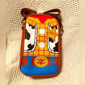 Disney Pixar Toy Story Sheriff Woody Parks Crossbody Bag
